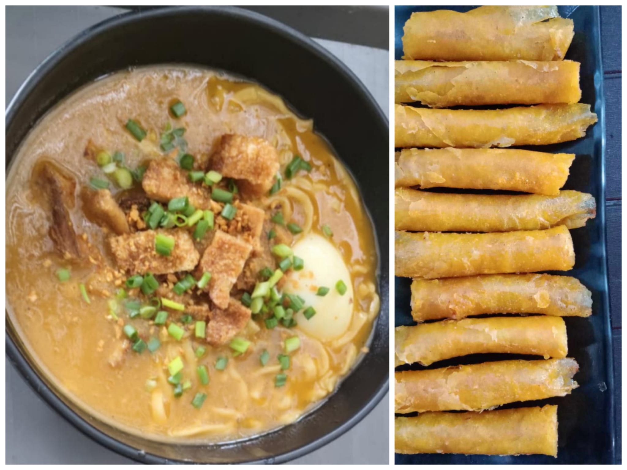 Kaiimasan a Miki and Lumpia Shanghai